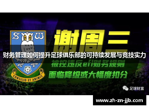 财务管理如何提升足球俱乐部的可持续发展与竞技实力